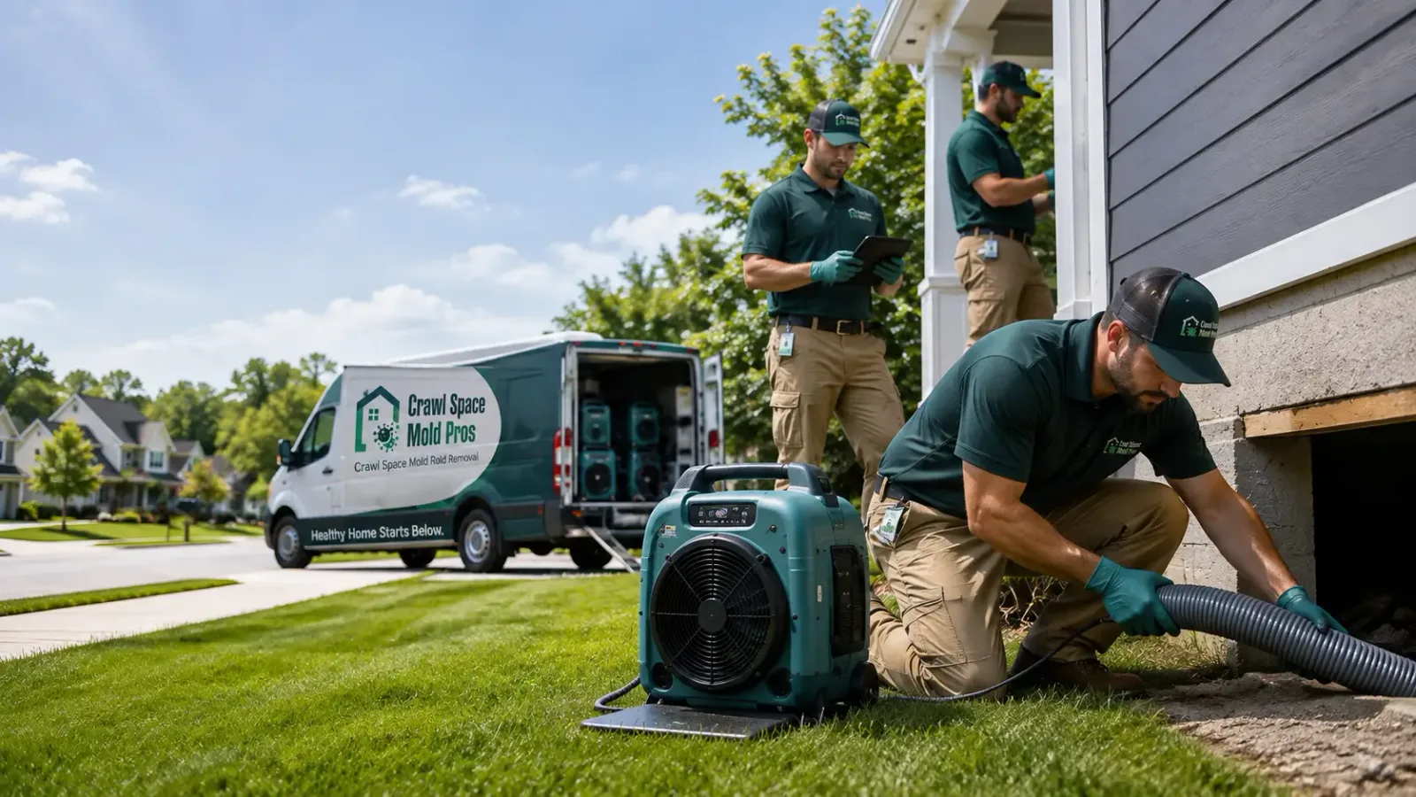 Crawl Space Mold Removal in Rockvale, CO